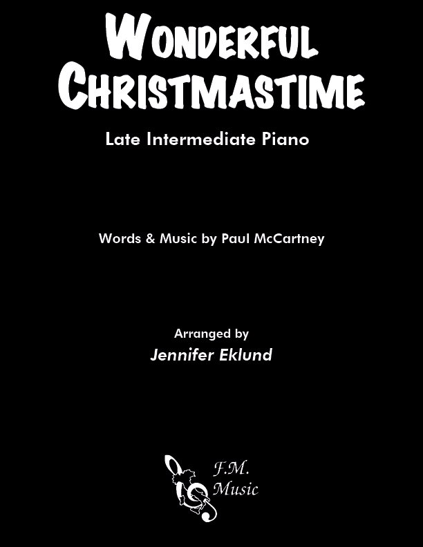 Wonderful Christmastime (Late Intermediate Piano)